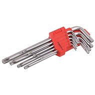 Torx wrenches SET T10 - T50 9 pcs, CrV PROFI - Sada torx klíčů