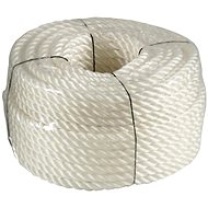 Silk rope, 10 mm x 50 m, white - Rope