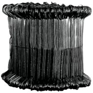 Fixation tie, 140 mm, black, 1000 pcs - Rebar Tie