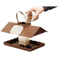 Bird feeder, wood-plastic 31x21x18 cm - Bird Feeder