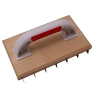 Plaster scraper, 230 x 145 mm, file overlap, wood, FESTA - Peeler
