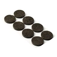 Set of felt pads, self-adhesive, white, 42 pcs - Adhesive Mount