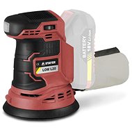 Bruska orbitální aku LOM L202, O 125mm, 18V, 2Ah, 2 baterie Li-ion, (nabíječka + taška), STAYER - Excentrická bruska