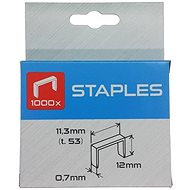 Staples in a Box, 12mm, 1000 pcs - Heavy-Duty Staples