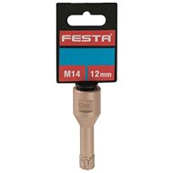 Diamond crown, O 12 mm, M14, FESTA - Crown Drill Bit