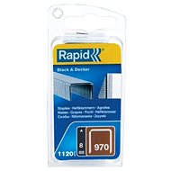 RAPID Black&Decker, 970/8 mm, blister - pack 1120 pcs - Heavy-Duty Staples