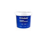 Plastic bucket with lid and scale, 20 l, KUBALA - Bucket