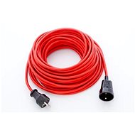 Extension cable BASIC PPS, 25m / 230V, red - Extension Cable