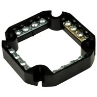 Terminal Block Four-pole Box, Plastic - Screw Terminal