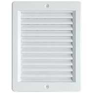 Ventilation Grille with Frame and Mesh VM, 150 x 200mm, White 0207 - Ventilation Grille