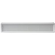 Door Ventilation Grille VMD, 500 x 90mm, 2 pcs, White 0201 - Ventilation Grille