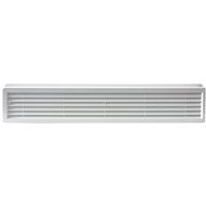 Door Ventilation Grille VMD, 400 x 130mm, 2 pcs, White 0231 - Ventilation Grille