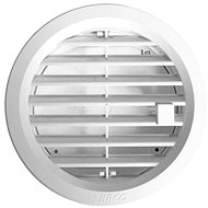 Ventilation Grille, Round, Closable VM, O 110mm UB, White 0421 - Ventilation Grille