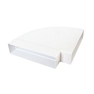 Horizontal Flat Elbow CKH, 2 x 220 x 55mm 0661 - Ventilation duct