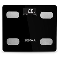 Zeegma GEWIT BLACK Personal Scale - Bathroom Scale