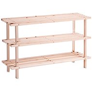Zeller Shoe rack, shelf, 3 levels - Shoe Rack