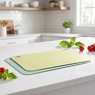 ZELLER Cutting board set 2 pcs, yellow, green 38 × 29 cm - Cutting Board