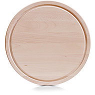 Zeller Round Beech Wood Cutting Board, 31cm diameter - Cutting Board
