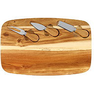 Maku Cheese Board with Knives, 36 × 23cm - Cutting Board