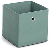 ZELLER Textile storage box 28 × 28 × 28 cm, sage - Storage Box
