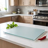 ZELLER Glass cutting board 40 × 30 cm - Cutting Board