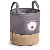 ZELLER Children's storage box rabbit motif, grey 25 × 25 cm - Storage Box