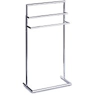Zeller Bathroom towel rack, 3-arm, chrome-plated metal - Towel Rack