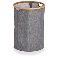 Zeller Bathroom laundry basket, 50 l, grey - Laundry Basket