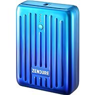 Zendure SuperMini - 10000 mAh Credit Card Sized Portable Charger with PD (Ombre Blue) - Powerbank