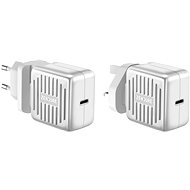 Zendure SuperPort 61W Wall Charger EU/UK/US Plug Silver - Wall Charger