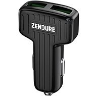 Zendure 2 PORT Car Charger with QC Black - Car Charger
