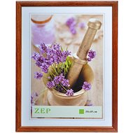 ZEP 30 × 40cm, Brown Wood - Photo Frame