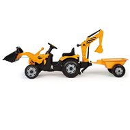  MAX Pedal tractor with a backhoe and truck  - Pedal Tractor 