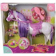 Horse for Princess Steffi Love white-purple - Game Set