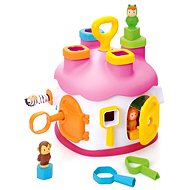  Cotoons - The House vkladáčka pink  - Didactic Toy
