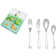 Zilverstad Set of children's cutlery, Pond animals, 4 pcs - Children's Cutlery