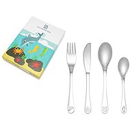 Zilverstad Set of children's cutlery, Sea animals, 4 pcs - Children's Cutlery