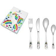Zilverstad Set of children's cutlery, Unicorn, 4 pcs - Children's Cutlery