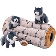 ZippyPaws Burrow Wolves in the Tribe - Interactive Dog Toy