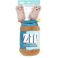 ZippyPaws Bunji Burrow - peanut butter - Interactive Dog Toy