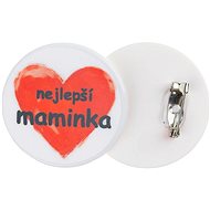 Buttons Žirovnice Plaque "BEST MOMMY" - Button