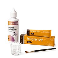 BIOSMETICS Intensive sada na barvení obočí, hnědá - Eyebrow Colour