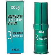 ZOLA colour Lab Hyaluronic Green Elixir No.3 - step 3 eyelash and eyebrow lamination, 10 ml - Lash & Brow Lamination