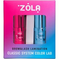 ZOLA Eyebrow and Eyelash Laminating Kit Classic System Color Lab - Cosmetic Set