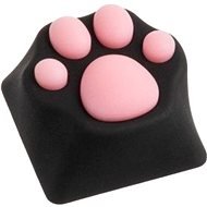 ZOMOPLUS ABS Keycap Cat paw - black/pink - Replacement Keys