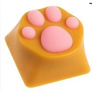 ZOMOPLUS ABS Keycap Cat paw – orange/pink - Náhradné klávesy