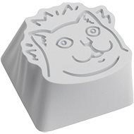 ZOMOPLUS Aluminium Keycap Cat - silber/weiß - Tastatur-Ersatztasten