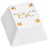 ZOMOPLUS Aluminium Keycap „ESC" – white/orange - Náhradné klávesy