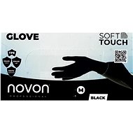 Novon Professional Disposable gloves black size. M 100 pcs - Cleaning Gloves