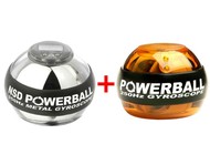Sada Powerball 350Hz, kovový (metal) + Powerball 250Hz, jantarový (amber) - -